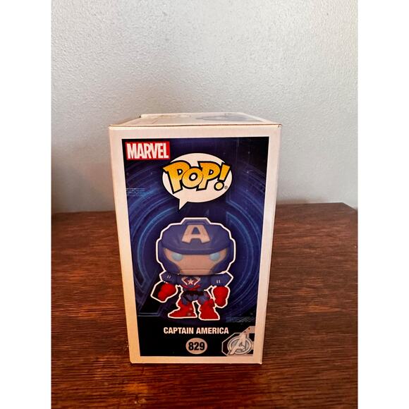 Funko 829 Marvel Mach Strike Captain America - Picture 5 of 7